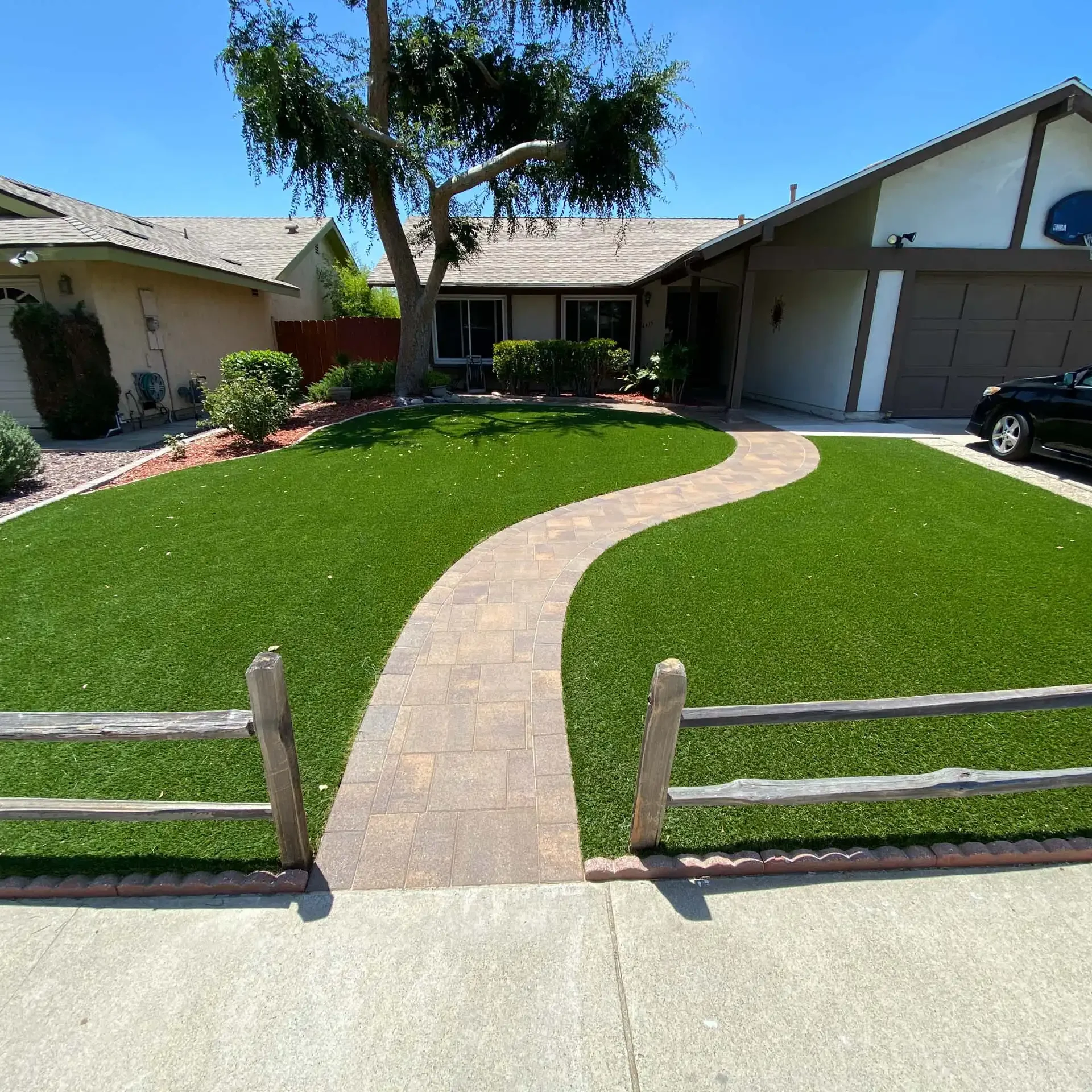 Turf installation in League City, TX